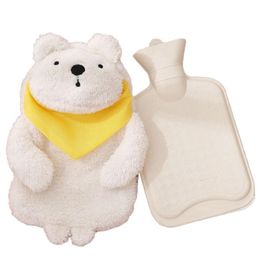 Other Home & Garden Other Home Garden Cute Animal Shape Rubber Water Warmer Bag Winter Warm Plush Fabric Injection Bottle 221 Dhgarden Dhz8R