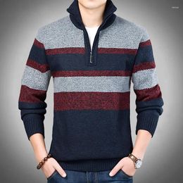 Men's Sweaters Knitted Sweatercoat Fashion Slim Fit Winter Cardigan Male Autumn Causal Sweater Coats Pullovers Zipped Men Tops