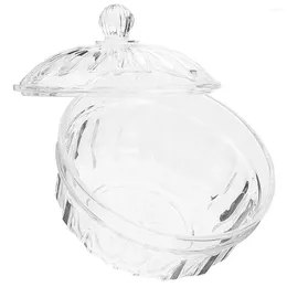 Dinnerware Sets Acrylic Fruit Bowl Candy Holder Large Party Favors Cookie Jar Glass Storage Jars Lids