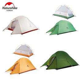 Tents and Shelters Cloud Up Tent 1 2 3 person Ultralight Camping Double Layer Waterproof Outdoor Hiking Picnic 231017