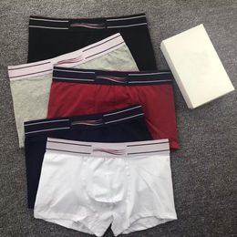 3pcs/lot Mens Underwear Underpants Boxer Cotton Shorts Modal Sexy Gay Male Boxers Breathable New Mesh Man Underwear Size L-XXL