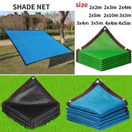 Tents and Shelters Outdoor HDPE UV Protection Shade Mesh 12 Needle 90% Shade Rate Car Pergola Garage Solar Shade Mesh Blue Green Black 231018