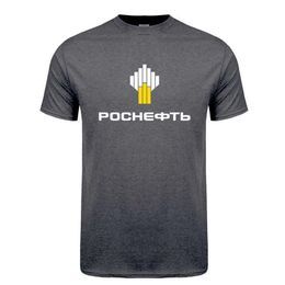 Men's T-Shirts Rosneft Russian Oil T Shirt Men Summer Short Sleeve Cotton Rosneft T-shirts Tops Man Cool Tshirt LH-208 L230212024