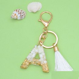 Party Favour Keychains Accessories For Women And Girls Alphabet Charms Initial Keychain With Letters Drop Delivery Home Garden Festiv Dhlcc