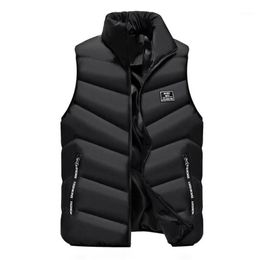 Vest Men New Stylish 2019 Spring Autumn Warm Sleeveless Jacket Men Winter Waistcoat Men's Vest Casual Coats Mens Plus Size 5X2199