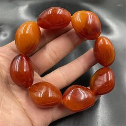 Strand Optimize The Shape-following Beeswax Of Imitation Beads Bracelet