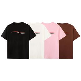 Designer camiseta verão manga curta ondas tee homens mulheres amantes luxo t-shirts moda sênior puro algodão de alta qualidade superior grande tamanho XS-L