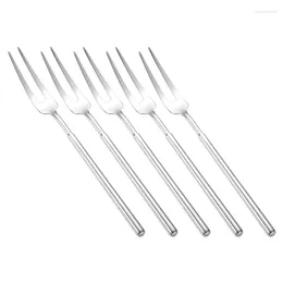 Forks 304 Stainless Steel Dinner Fork Dessert Cake Fruit Salad Dinnerware Birthday Party Gift For El Kitchen