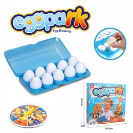 Other Toys Funny Egg Roulette Game Egged-On Board Game Family Party Parent-child Interactive Gadgets Toys For Children Boy Girl Gifts 231019
