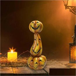 Table Lamps Table Lamps Pumpkin Candlestick Holder Stand Halloween Party Decor Candle Lights Lighting Indoor Lighting Dhrqs