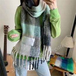 Dropship Fashion Rainbow Colourful Scarf for Women or Men Women's Scarves Christmas Gift Top Seller