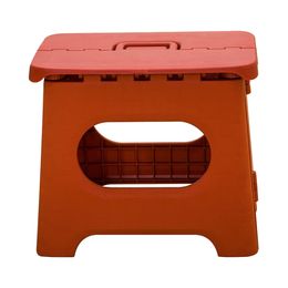 Baby Chairs Home Foldable Stool Folding Taboret Small Pure Color Outdoor Ottomans Patio Foot Rest 231018