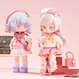 Blind box Teennar Early Summer Sakura Jk Series Obtisu11 Dolls Blind Box Toys Cute Elf Bjd Joint Figures Mystery Box Anime Model Girl Gift 231018