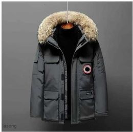 Men's Down Parkas Jackets Winter Work Clothes Jacket Outdoor Thickened Fashion Warm Keeping Couple Live Broadcast Canadian Goose Coath0wp