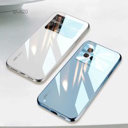 Cell Phone Cases Mobile Phone Shell Case For Vivo X80 Pro X80pro vivox80pro Back Glass Cover All-inclusive Anti-fall Ultra-thin Protective CoverL231019