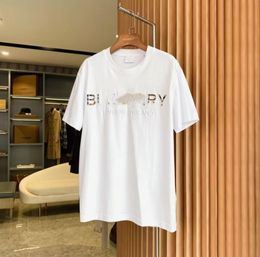 Summer Men's black Embroidered LONDON letters England Men women Slim fit classic Streetwear T Shirt Tee Homme oversized Tshirt 4XL 5XL