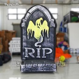 3m Scary Giant Halloween Inflatable Grave Tombstones R.I.P. Gravestone Replica For Garden And Yard Decoration