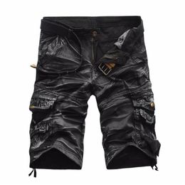 Mens shorts Men's Fashion Loose Cargo Shorts Men Summer Casual Beach Camouflage Male Plus Size Work Pants239I