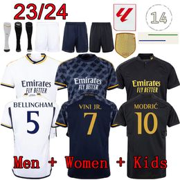 2023 2024 Real Madrids BELLINGHAM VINI JR MODRIC Men Soccer Jersey 23 24 Home Women Jerseys Away Adult Football Shirt Third Shirts Kids Kit maillot de foot