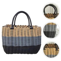 Storage Bottles Fruit Vegetable Basket Weave Multi-functional Living Room Organizing Baskets Kitchen Household Sundries Man