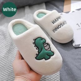 Slippers Winter Adults Cotton Slippers Women Warm Fluffy Plush Slippers Men White Funny Cartoon Bear Shoes Couple Soft Velvet Thick Shoes 231019