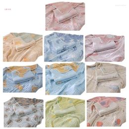 Blankets 51BA Infant Cover Receiving Quilt Children Cotton Muslin Blanket For Baby Toddler Born Swaddles Wraps