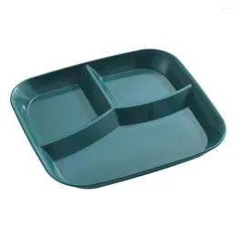 Dinnerware Sets Compartment Fat Reduction Plate Ceramic Serving Platters Plastic Breakfast Dessert