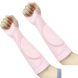 Knee Pads 1 Pair Arm Sleeves Practical Volleyball Sports Covers Minimalistic Protectors Breathable Basketball Accessories