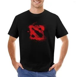 Men's Polos Dota 2 T-Shirt Black T Shirt Tees Summer Clothes Fruit Of The Loom Mens Shirts