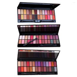 Eye Shadow Eyeshadow Palette 28 Color Mix Of Shimmer Matte Long Lasting Earth Professional Pressed Powder Travel