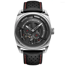 Wristwatches Top Watch Men Automatic Self-Wind Mechanical UYICOO Sports Watches 41mm Fashion Square Clocks 2023