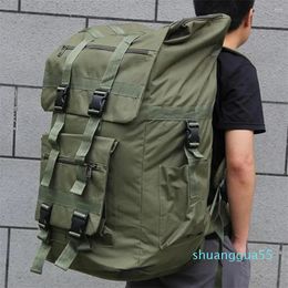 Backpack 120 LMilitary Fan Outdoor Travel Bags Sports Camping Mountaineering Camouflage Pack Waterproof Luggage Scalable Bggage