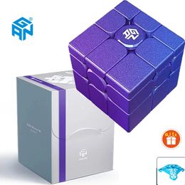 Magic Cubes Gan Mirror M UV Cube 3x3x3 Magnetic Magic Speed Cube Professional Cast Coated Mirror Cube Gan 3x3 Souptoys Cubo Magico Puzzle 231019