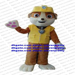 Rubble Dog Mascot Costume Adult Cartoon Character Outfit Suit Student Activity Professional Speziell Technical zx320291H