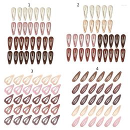 Hair Accessories 67JC Clips Set For Little Girl Sweet Waterdrop Hairpin Bulk 30PCS Pin Side Clip Decorations Children Headdress