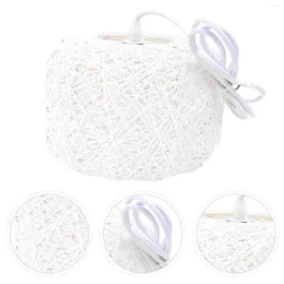 Pendant Lamps Bohemian Decor Rattan Chandelier Woven Light Creative Lamp Weaving White