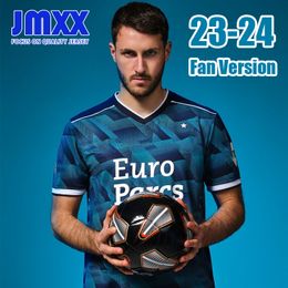 JMXX 23-24 Feyenoords Soccer Jerseys Home Away Third Gimenez Paixao Stengs Timber Hartman Mens Uniforms Jersey Man Football Shirt 2023 2024 Fan Version