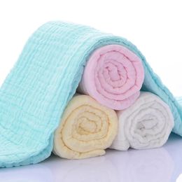 Blankets Swaddling 6 Layers Muslin Swaddle s born Cotton Bath Quilt Solid born Swaddle Baby Boy Girl Blanket 231017
