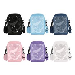 Evening Bag JK Shoulder Bag Cute Small Crossbody Bag Transparent Ita Bag Girl Japanese Style Messenger Bag Lady Purse Satchels 231019