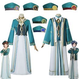 Sumeru Akademiya Cosplay Costume Uniform with Hat Genshin Impact Six Darshans Party Costumescosplay