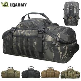 Backpack 40L 60L 80L Men Army Sport Gym Bag Military Tactical Waterproof Backpack Molle Camping Backpacks Sports Travel Bags 231018