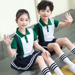 Clothing Sets Primary School Summer Uniform Set Product Kindergarten Garden Class Short Sleeve Sports