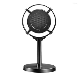 Microphones Vintage Style Microphone Simulation Classic Retro Dynamic Vocal Mic Universal Stand For Live Performance Sing