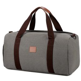 Duffel Bags Men Women Weekender Travel Bag Canvas Overnight Carry-on Duffel Tote Luggage Organiser 231019