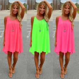 Women Beach Dress Summer Dress Chiffon Women Dress Summer style Vestido De Festa Sundress Plus Size Women Clothing305d