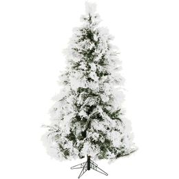 Christmas Decorations 4.0-Foot Snowy Pine Flocked Slim Christmas Tree No Lights FFSN040-0SN chrismas tree christmas decoration christmas 231019