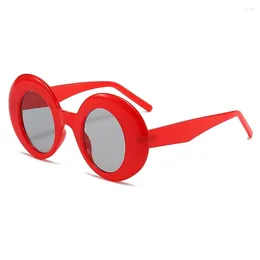 Sunglasses Round Frame Women Retro Brand Designer Sun Glasses Female Fashion Driving Vintage Outdoor Big Goggles UV400