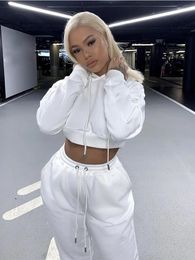 Women's Two Piece Pants Jogging Sexy Sport Female Winter Outfits For Women Tracksuit Hoodies Sweatshirt And Sweatpants Sports 2 Set