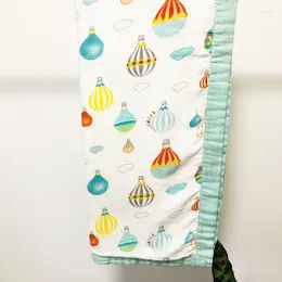 Blankets Baby Muslin Blanket Watermelon Quilt Four Layer Bamboo Tree Swaddle Better Than Anais Baby/bamboo Infant Wrap