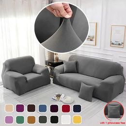 Chair Covers Promotion Elastic All-inclusive Fabric Brushed Sofa Cover For All Seasons - Chaise Sofas Couch Room Lounge Adjustable Living